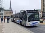 VHH 1554, MB Citaro C2 G als X3 nach Schenefelder Platz (U/S Jungfernstieg) 09.04.2023