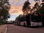 VHH 1625, MAN Lion´s City A23 auf der 133 Bitte nicht Einsteigen (Neuschönigstedt Haidkrug) 15.08.2022