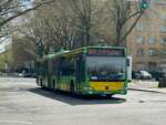 STOAG 670, MB Citaro Facelift G als SB93 nach Fröbelplatz (Oberhausen Hbf) 6.4.2024